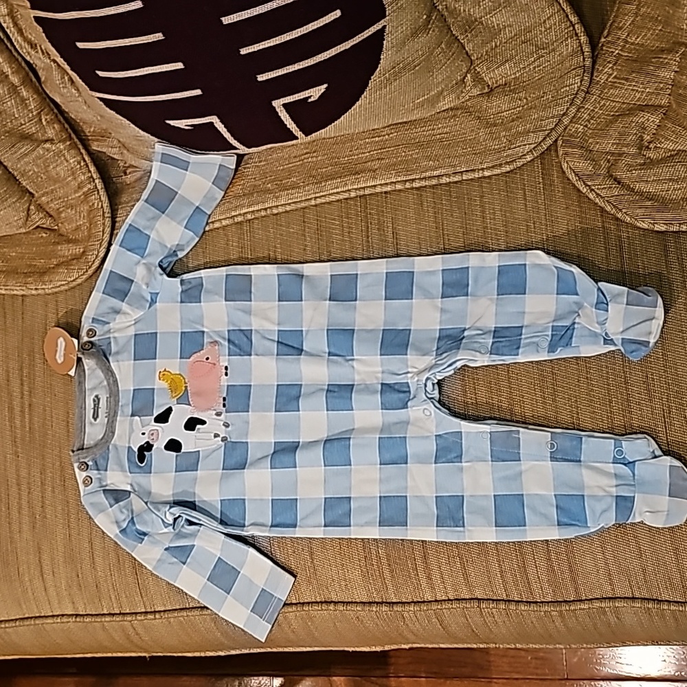 NWT Mudpie Baby Boy One Piece Size 6-9m!!